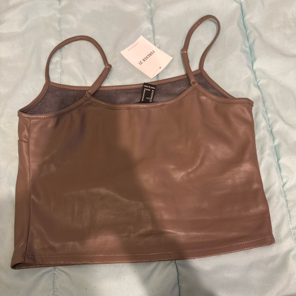 Beige Women's Top